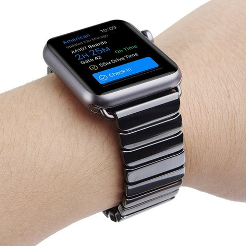 <transcy>Apple Watch bracelet "ceramic"</transcy>