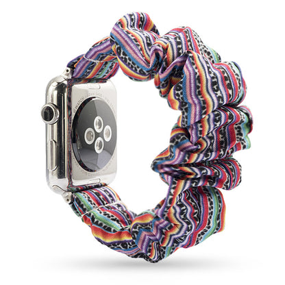 <transcy>Apple Watch bracelet &quot;Silk scrunchies band&quot;</transcy>