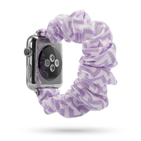 <transcy>Apple Watch bracelet "Silk scrunchies band"</transcy>