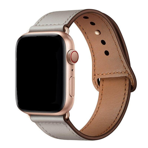 <transcy>Apple Watch bracelet "Smart Leather"</transcy>