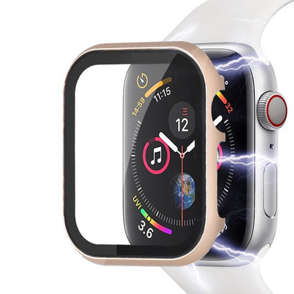 Apple Watch Schutzglas mit Aluminium Rahmen