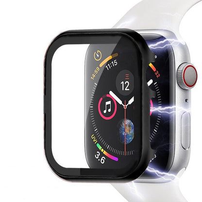 Apple Watch Schutzglas mit Aluminium Rahmen