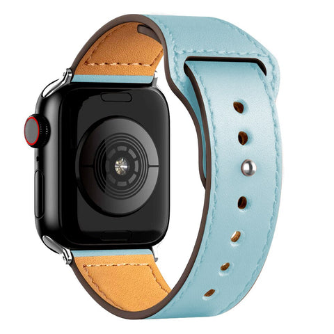 <transcy>Apple Watch bracelet "Smart Leather"</transcy>